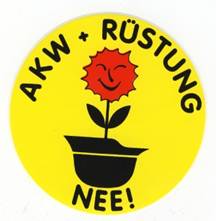 AKW NEE ! Aufkleber